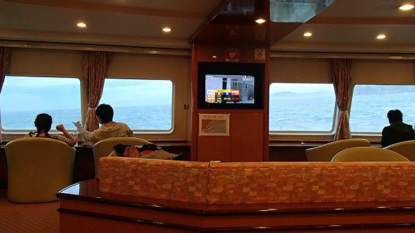 伊勢湾フェリーの特別室